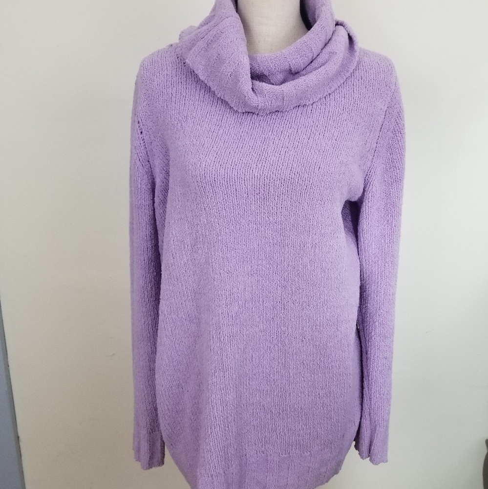 Lavender Merona cowl neck sweater M
